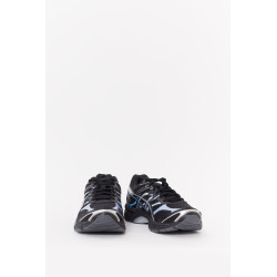 ASICS BLACK PURE SILVER GEL CUMULUS 16 SNEAKERS